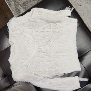 Fringe sweater